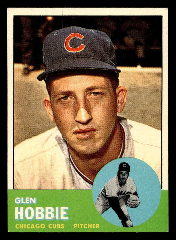 1963 Topps #212 Glen Hobbie Ex-Mint  ID: 454137