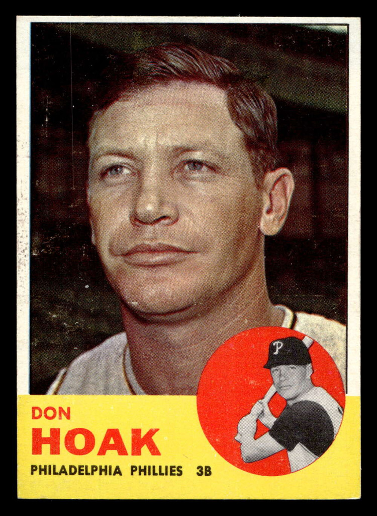 1963 Topps #305 Don Hoak Ex-Mint  ID: 454329