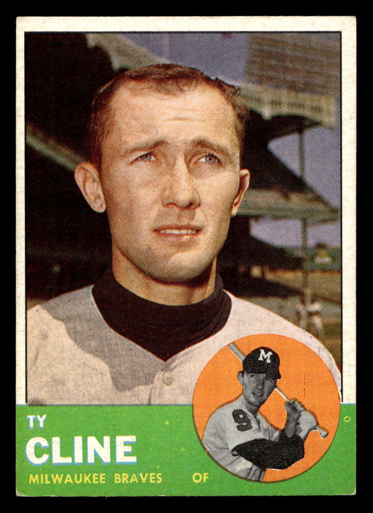 1963 Topps #414 Ty Cline Excellent+  ID: 454542