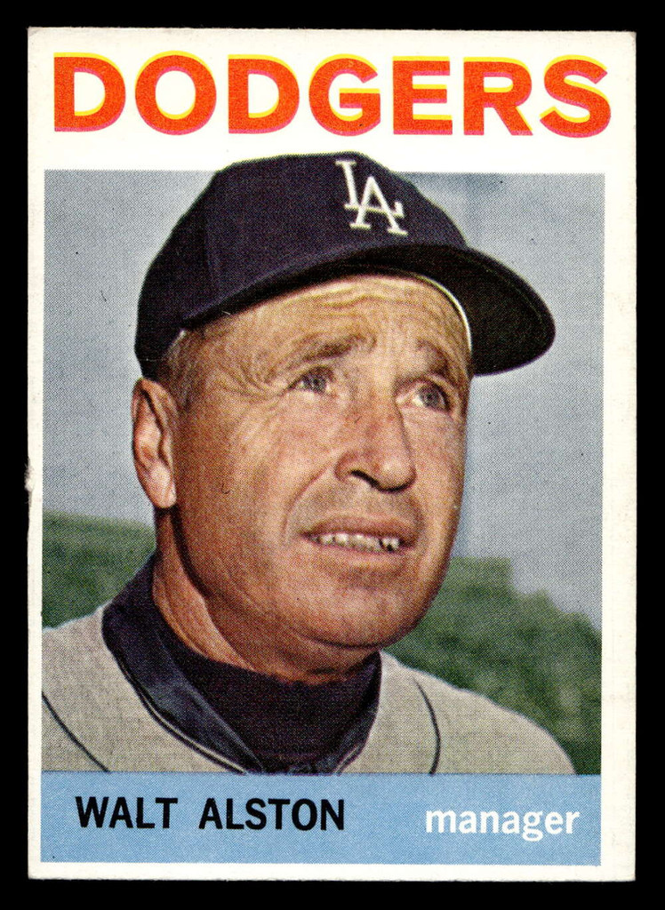 1964 Topps #101 Walt Alston MG Excellent+  ID: 454969