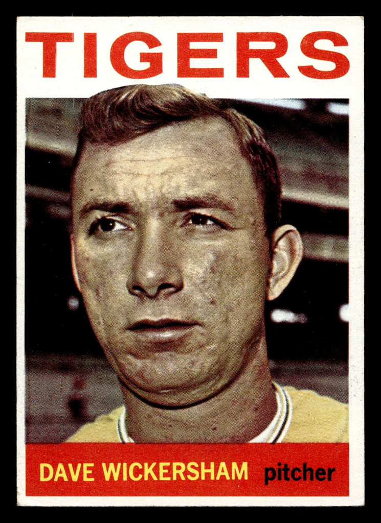 1964 Topps #181 Dave Wickersham Excellent  ID: 455183