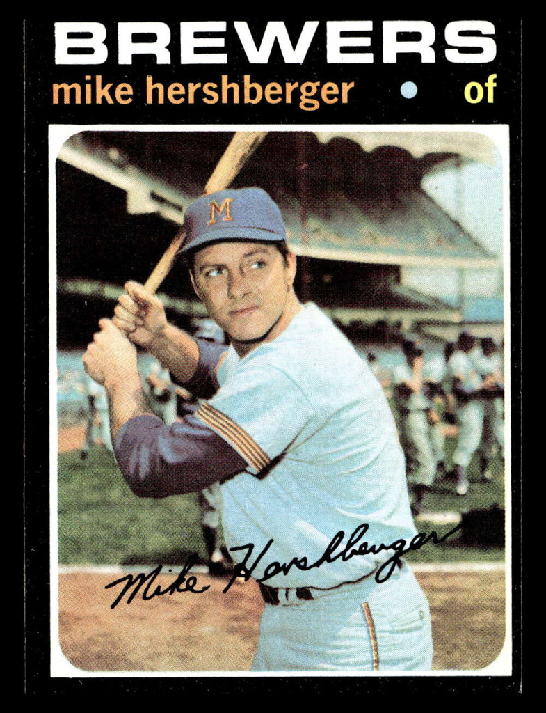 1971 Topps #149 Mike Hershberger Near Mint  ID: 456619