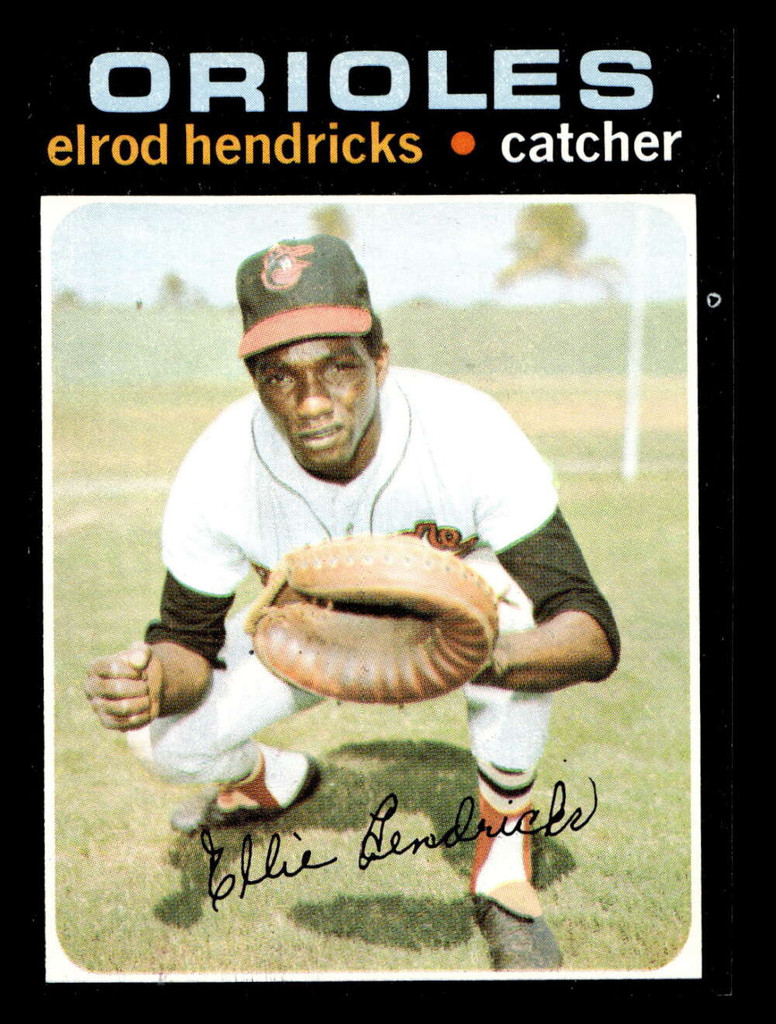 1971 Topps #219 Ellie Hendricks Near Mint  ID: 456901