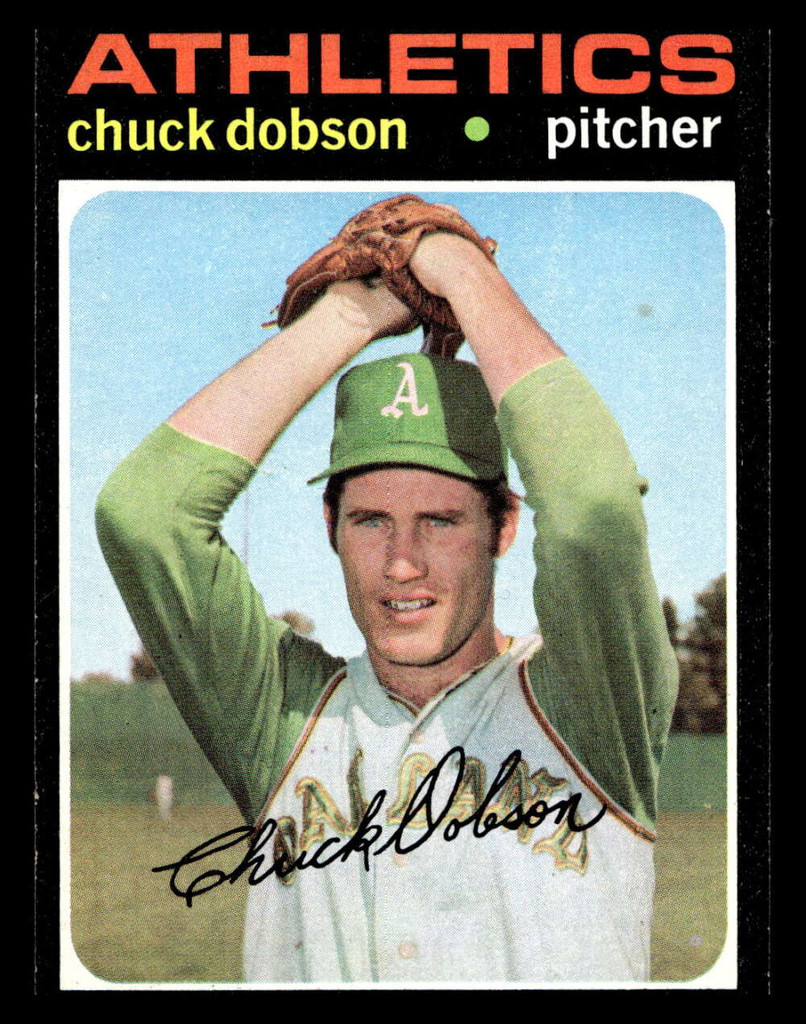 1971 Topps #238 Chuck Dobson Ex-Mint  ID: 456979