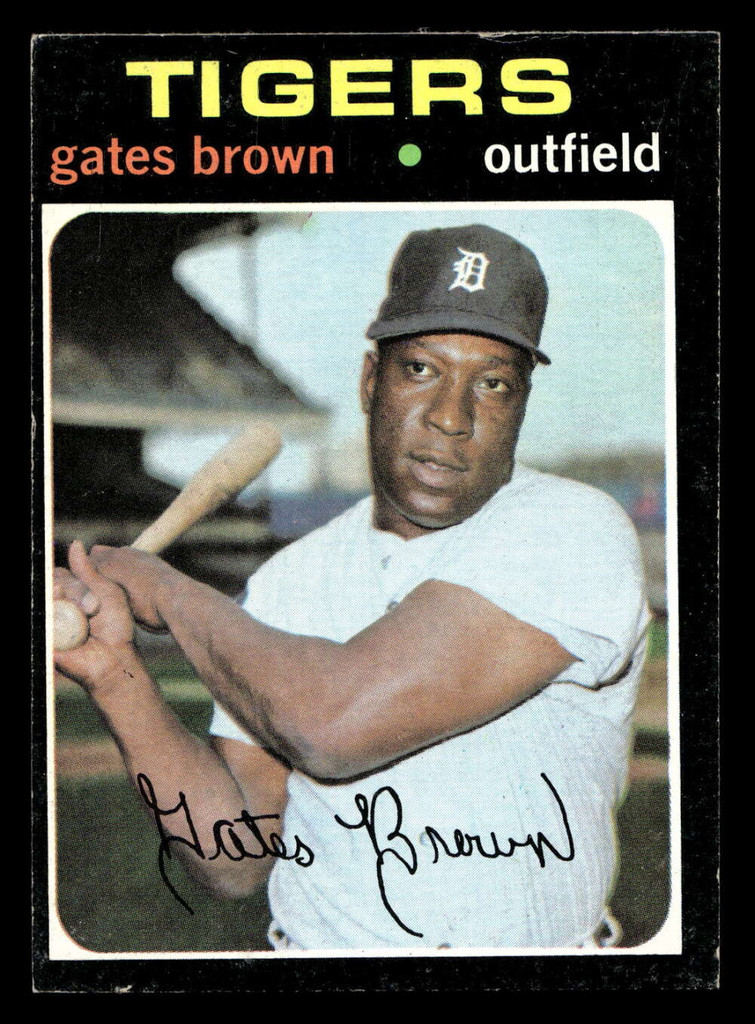 1971 Topps #503 Gates Brown Ex-Mint  ID: 458067