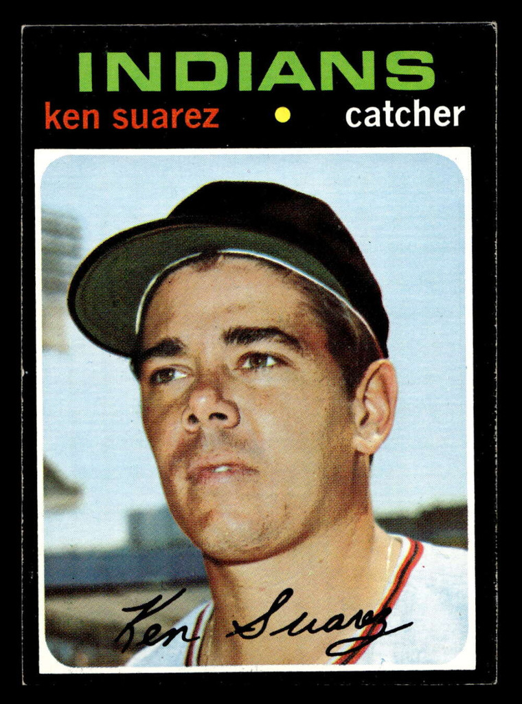 1971 Topps #597 Ken Suarez Ex-Mint  ID: 458397