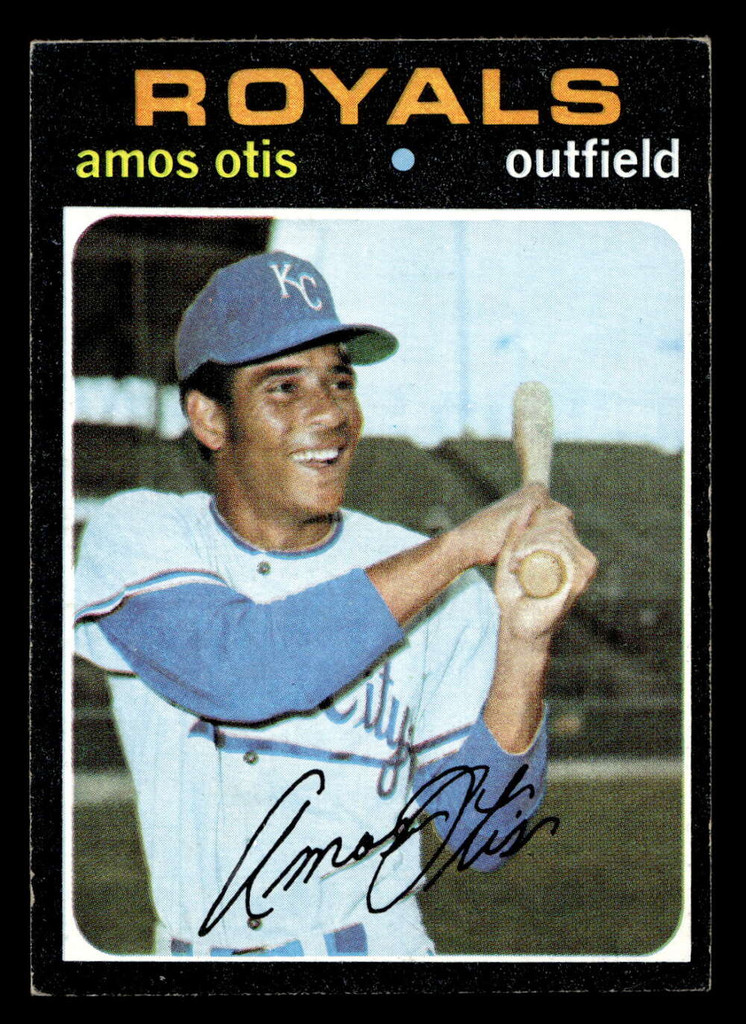 1971 Topps #610 Amos Otis Excellent+  ID: 458456
