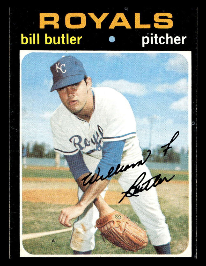 1971 Topps #681 Bill Butler Excellent+ High #  ID: 458641
