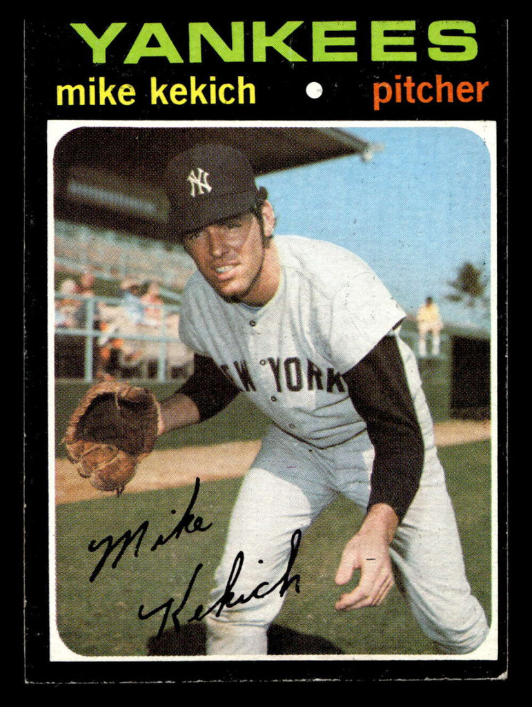 1971 Topps #703 Mike Kekich Ex-Mint High #  ID: 458701