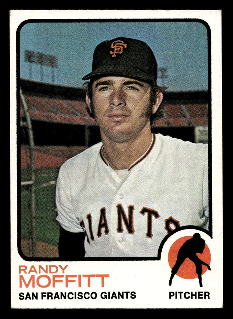 1973 Topps #43 Randy Moffitt Ex-Mint RC Rookie  ID: 459002