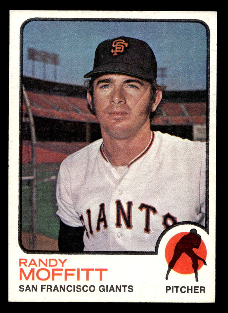 1973 Topps #43 Randy Moffitt Ex-Mint RC Rookie  ID: 459005