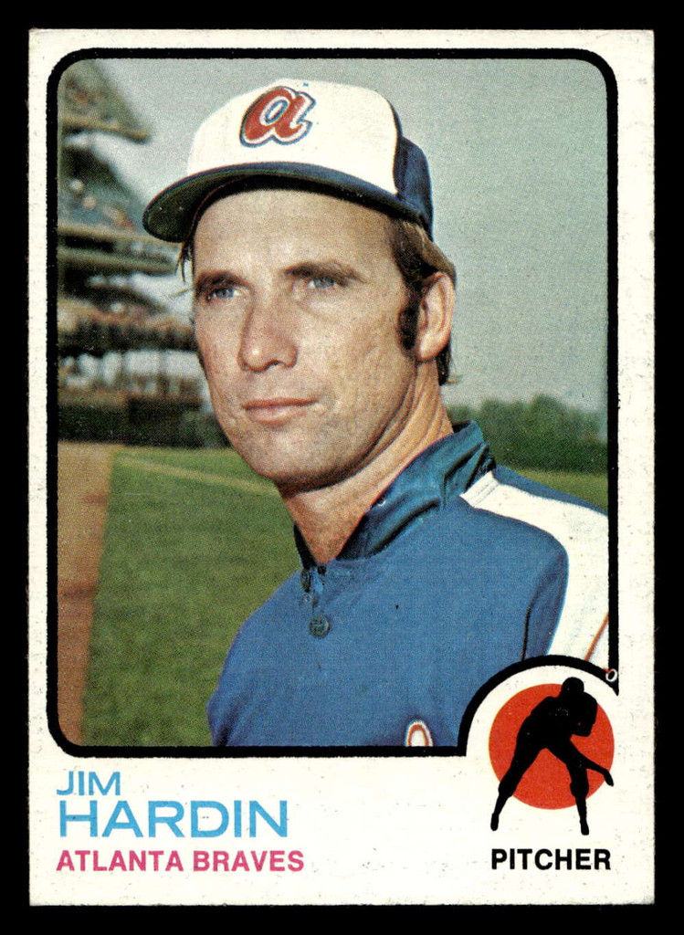 1973 Topps #124 Jim Hardin Ex-Mint  ID: 459402