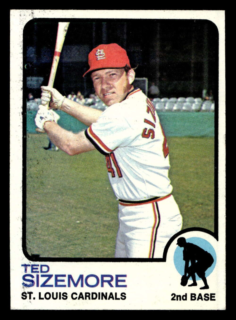 1973 Topps #128 Ted Sizemore Ex-Mint  ID: 459422