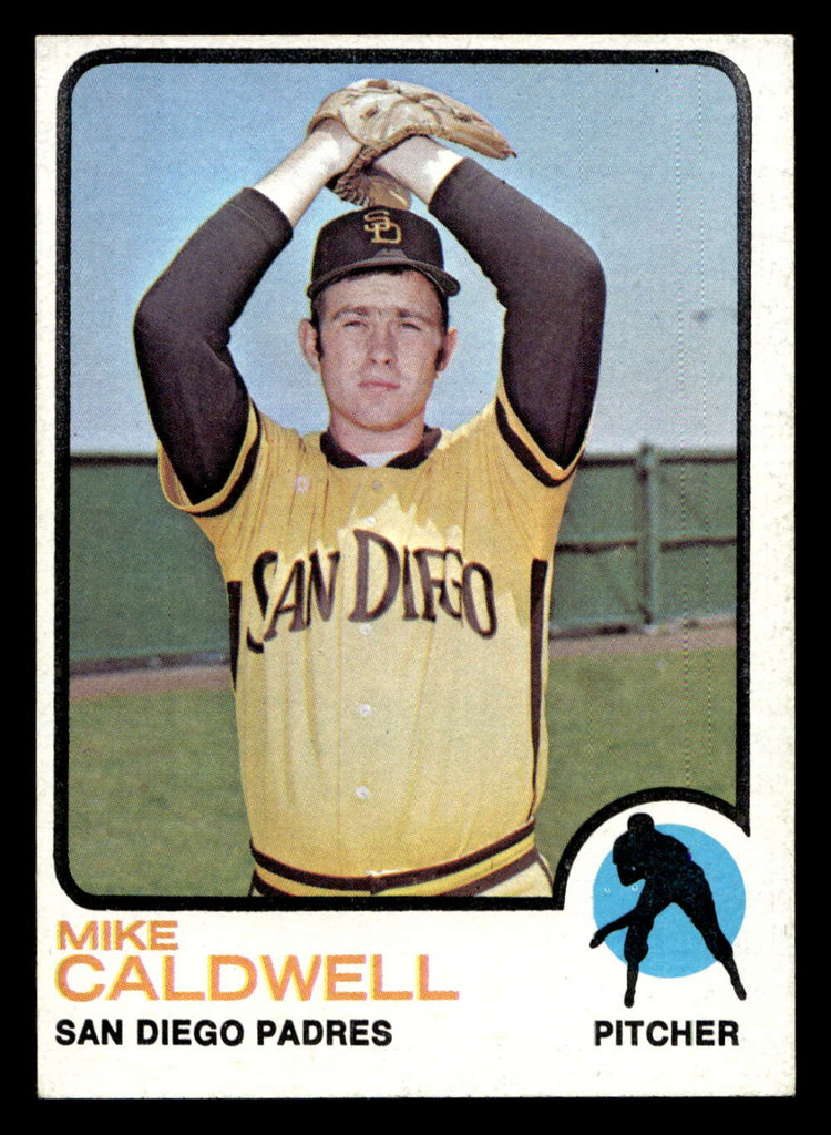 1973 Topps #182 Mike Caldwell Ex-Mint RC Rookie 