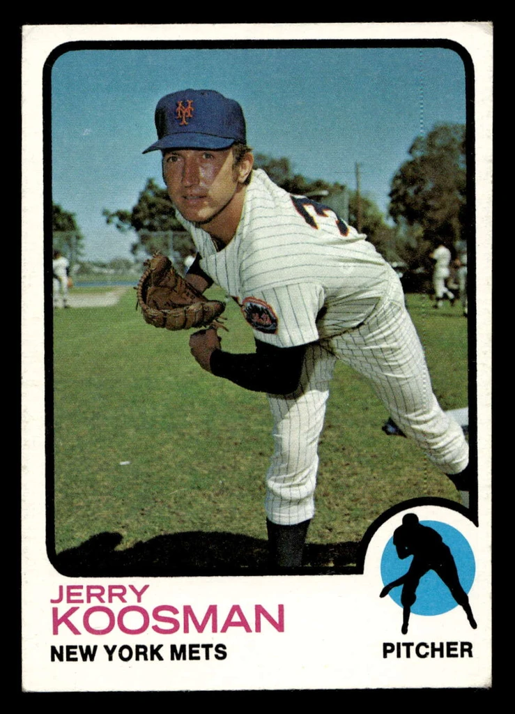 1973 Topps #184 Jerry Koosman Excellent+  ID: 459677