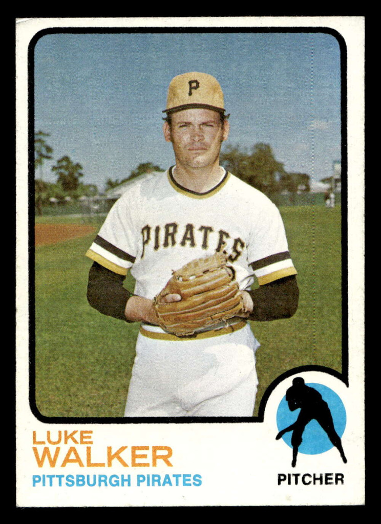 1973 Topps #187 Luke Walker Excellent+  ID: 459695