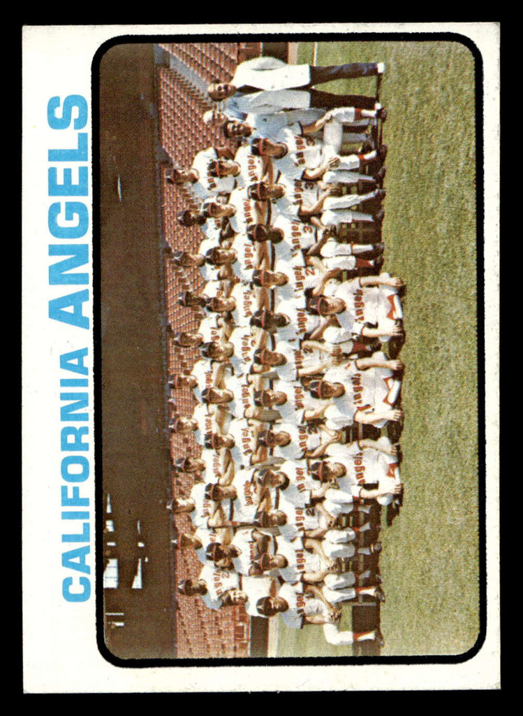 1973 Topps #243 Angels Team Ex-Mint  ID: 459946