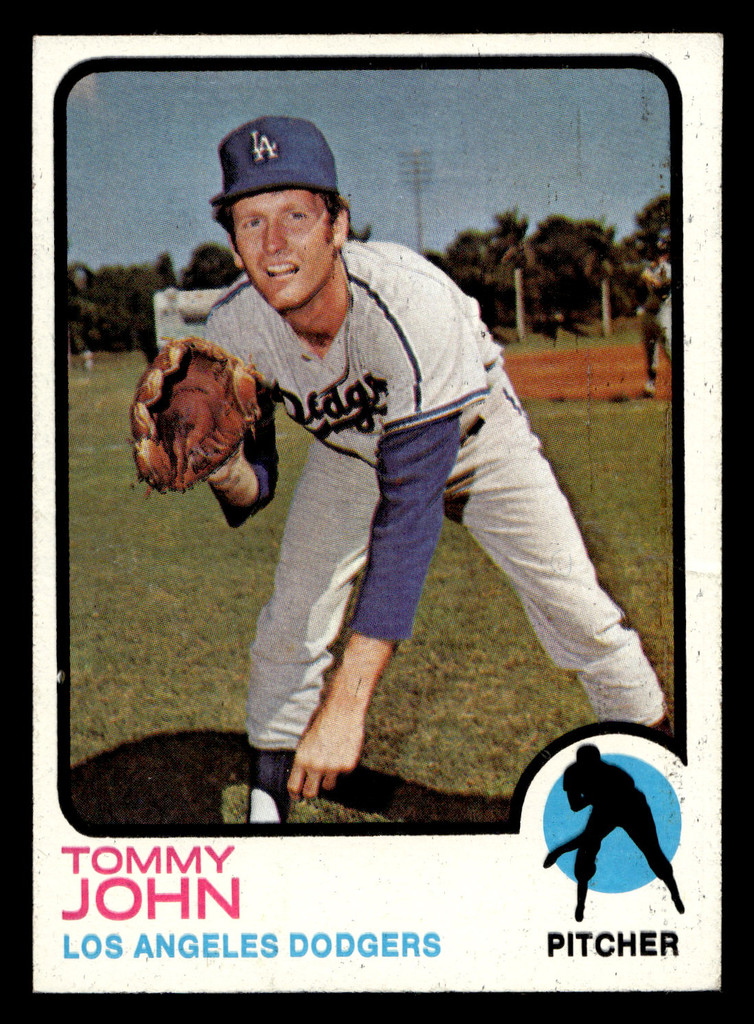 1973 Topps #258 Tommy John Very Good  ID: 460006