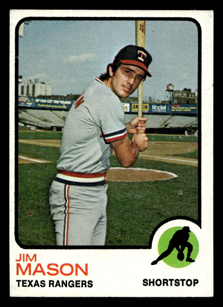 1973 Topps #458 Jim Mason Ex-Mint  ID: 460915