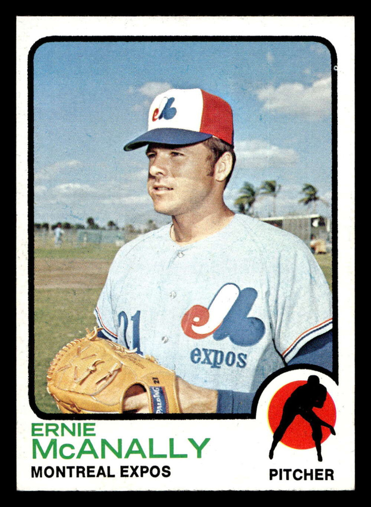 1973 Topps #484 Ernie McAnally Near Mint+  ID: 461029