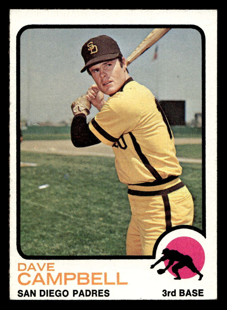 1973 Topps #488 Dave Campbell Near Mint  ID: 461050