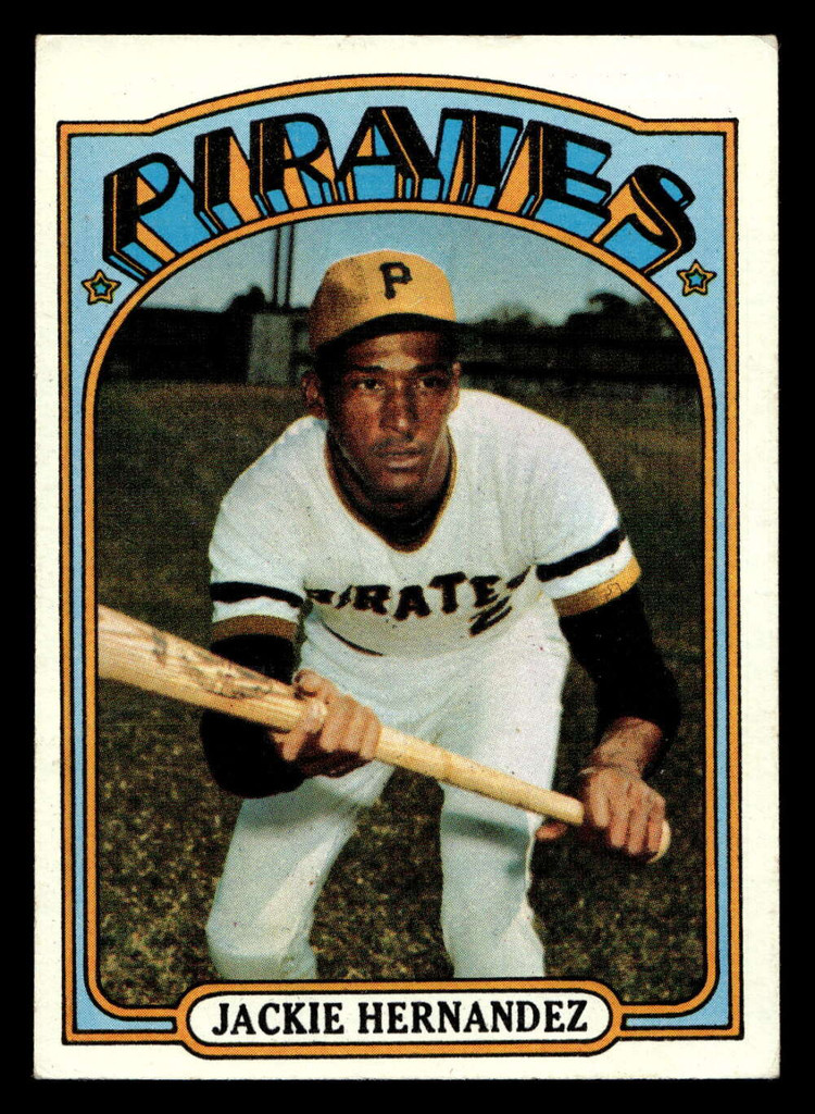 1972 Topps #502 Jackie Hernandez Excellent+  ID: 462785