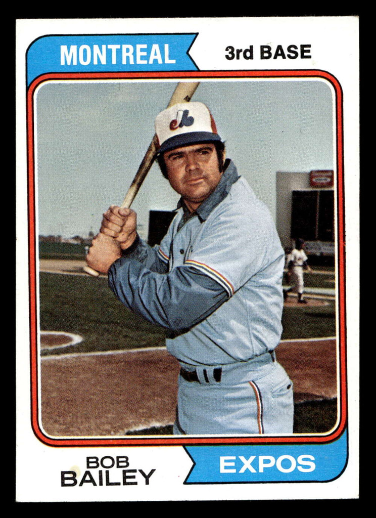 1974 Topps #97 Bob Bailey Near Mint  ID: 463358