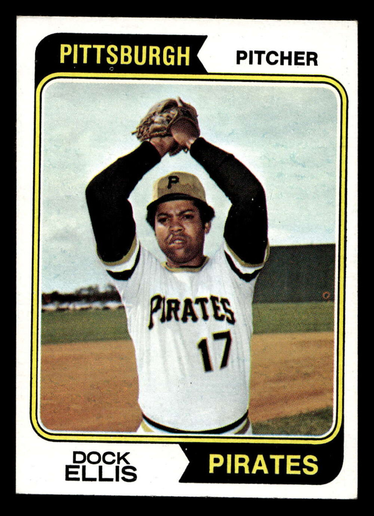 1974 Topps #145 Dock Ellis Ex-Mint  ID: 463534