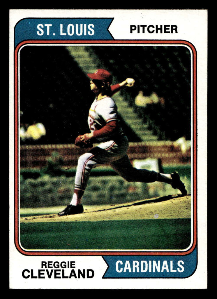 1974 Topps #175 Reggie Cleveland Near Mint  ID: 463630