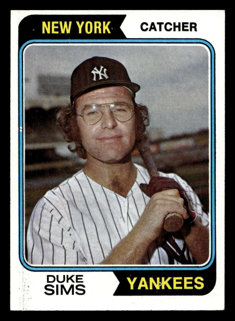 1974 Topps #398 Duke Sims Near Mint  ID: 464332
