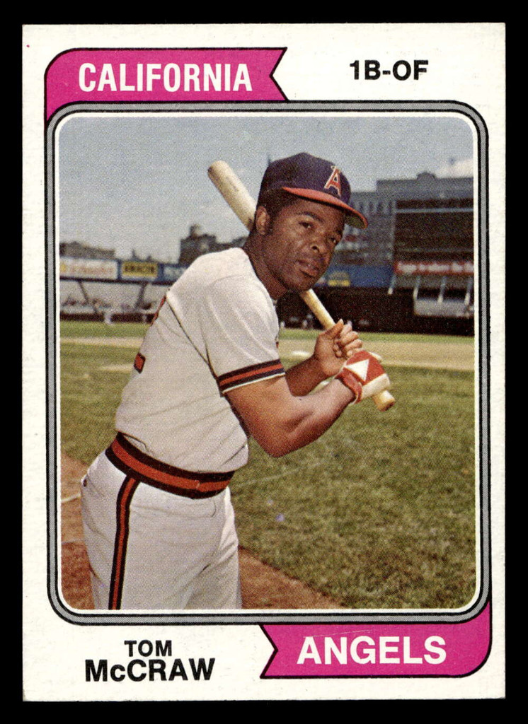 1974 Topps #449 Tom McCraw Near Mint  ID: 464488