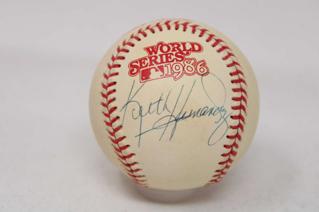 Keith Hernandez PSA/DNA Signed Auto Baseball Mets 1986 WS Ball