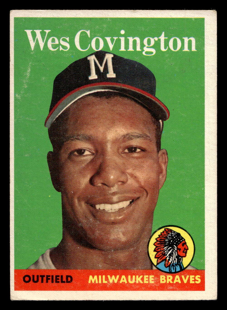 1958 Topps #140 Wes Covington VG-EX  ID: 465998