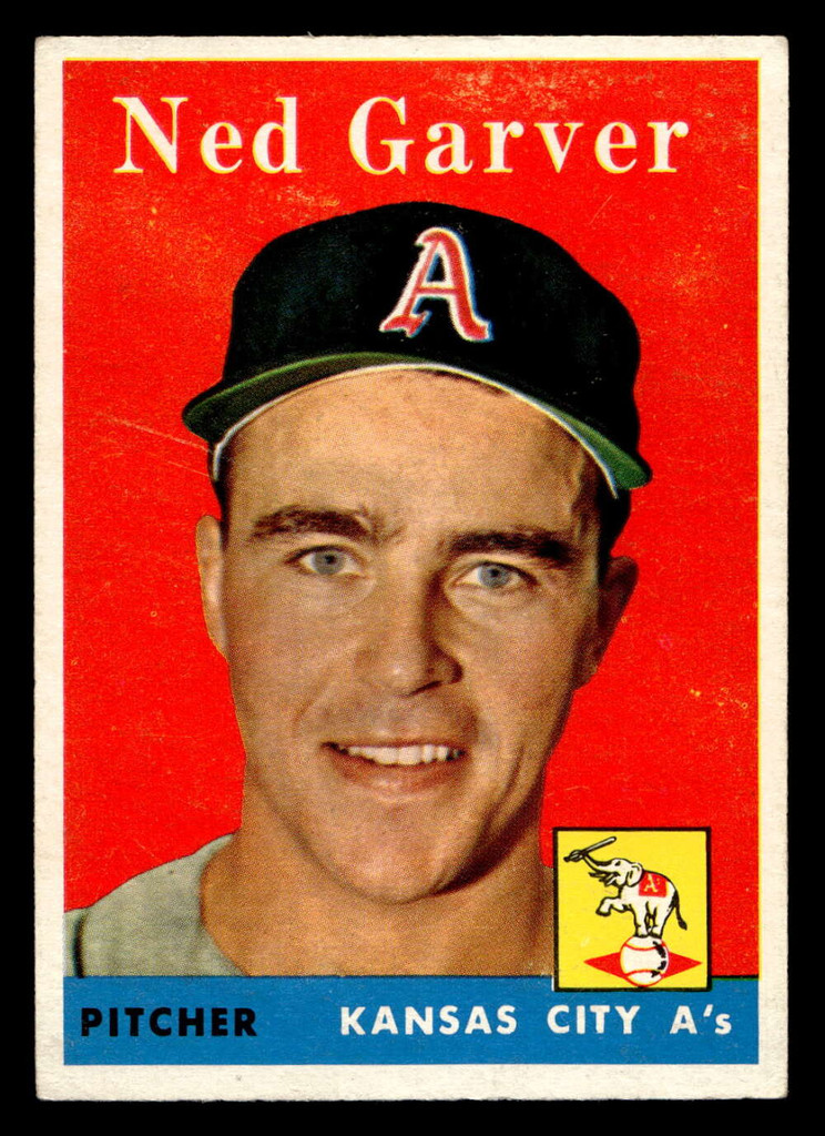 1958 Topps #292 Ned Garver Excellent+  ID: 466197