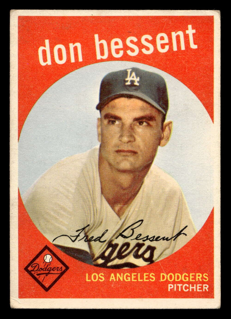 1959 Topps #71 Don Bessent VG-EX  ID: 466696