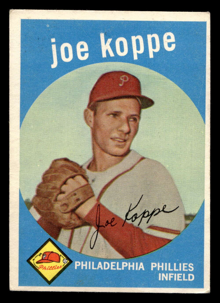 1959 Topps #517 Joe Koppe VG-EX RC Rookie 