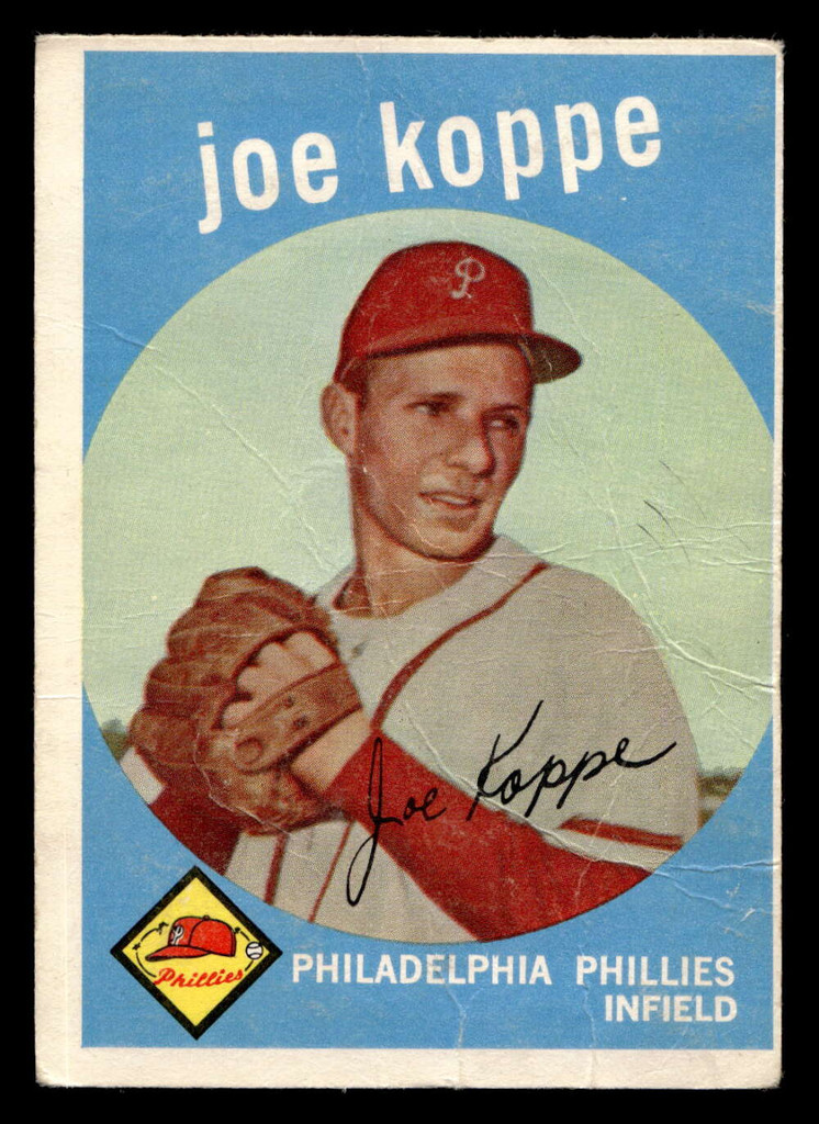 1959 Topps #517 Joe Koppe Poor RC Rookie 