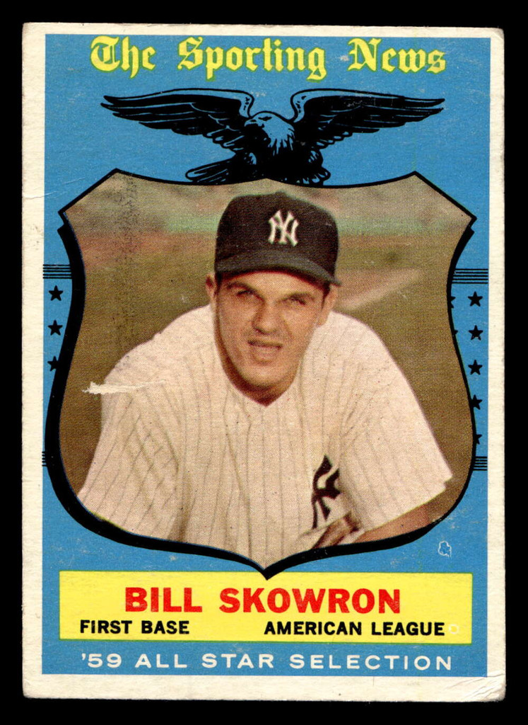 1959 Topps #554 Bill Skowron AS G-VG 