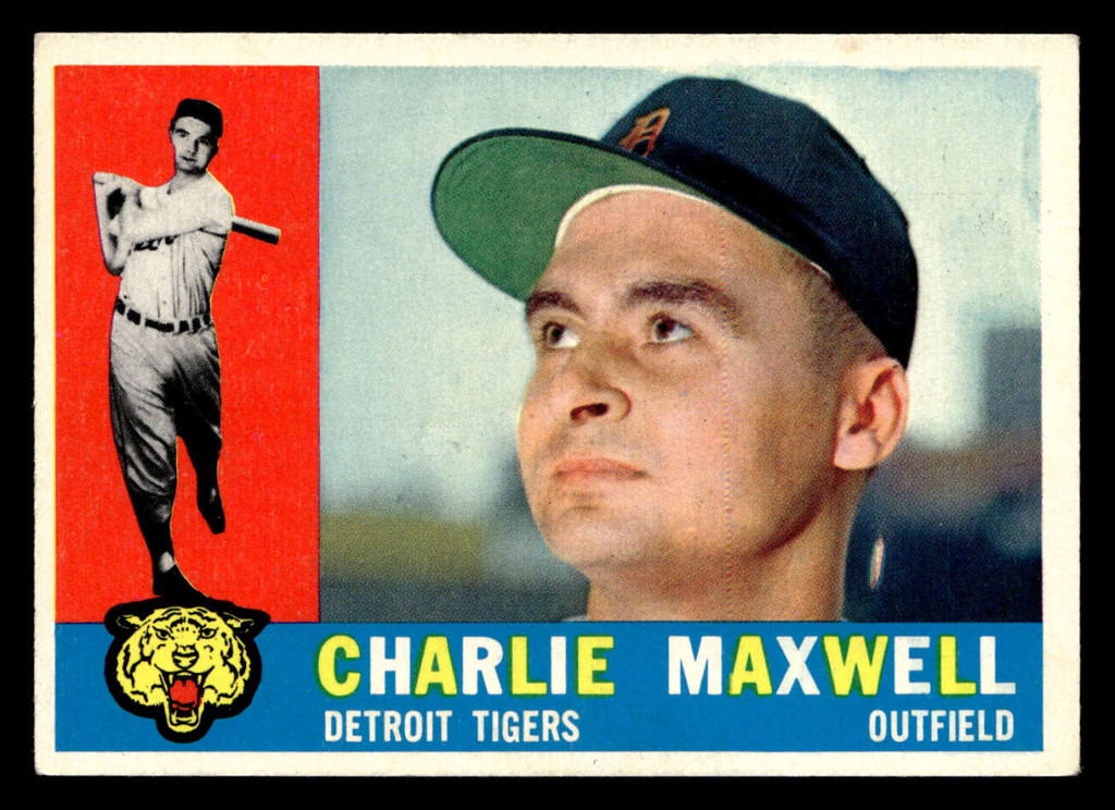 1960 Topps #443 Charlie Maxwell Excellent+  ID: 468019