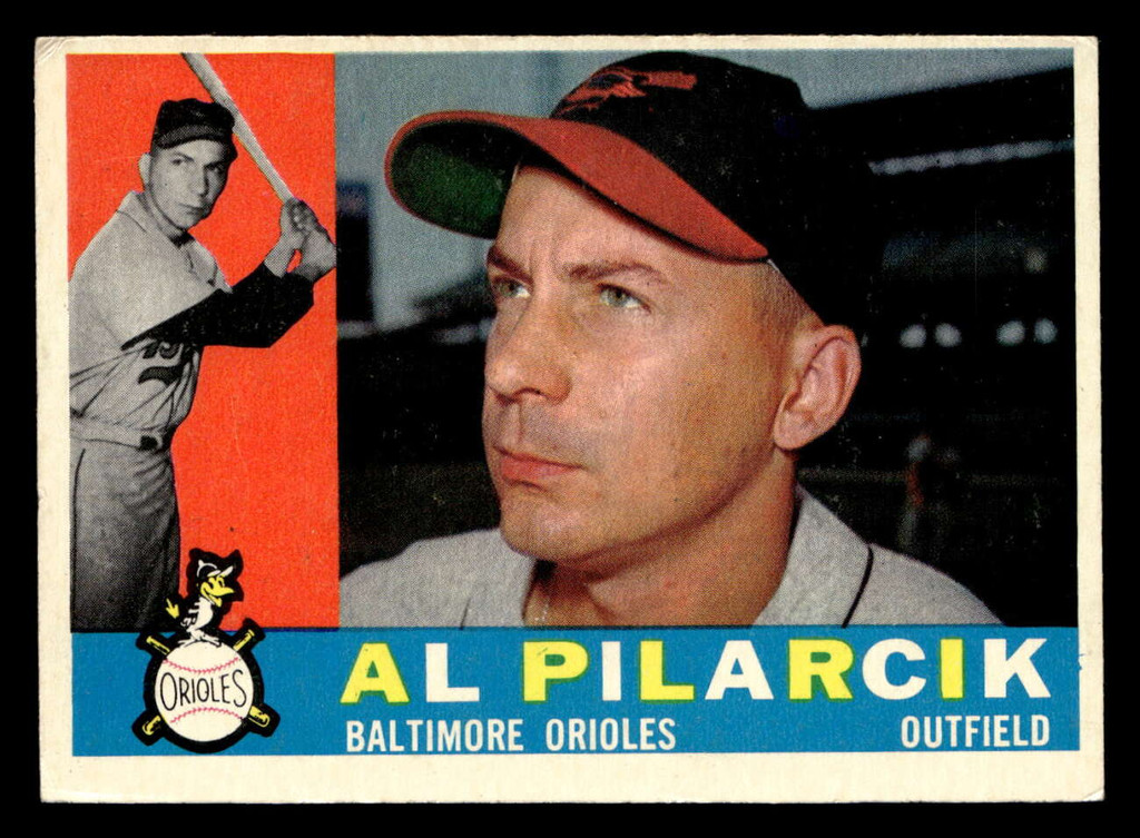 1960 Topps #498 Al Pilarcik Excellent  ID: 468087