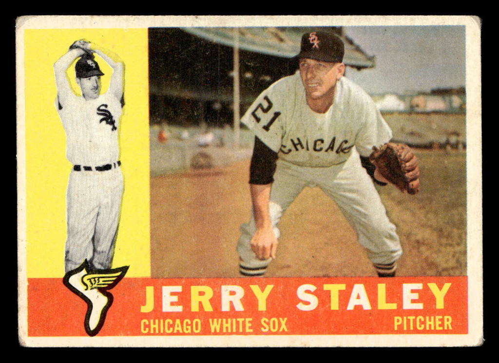 1960 Topps #510 Jerry Staley Very Good  ID: 468108