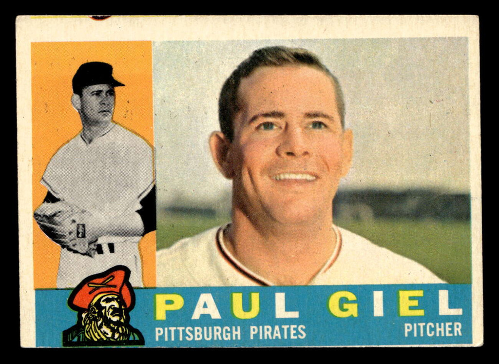 1960 Topps #526 Paul Giel Very Good  ID: 468159