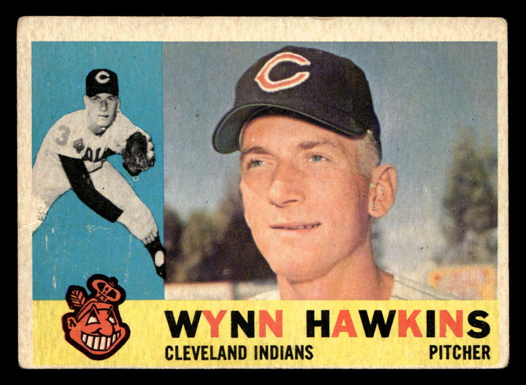 1960 Topps #536 Wynn Hawkins G-VG RC Rookie  ID: 468185