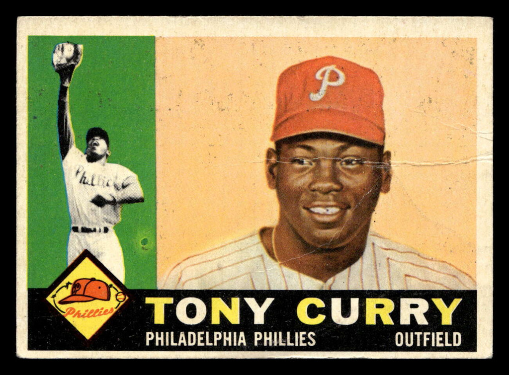 1960 Topps #541 Tony Curry G-VG RC Rookie  ID: 468198