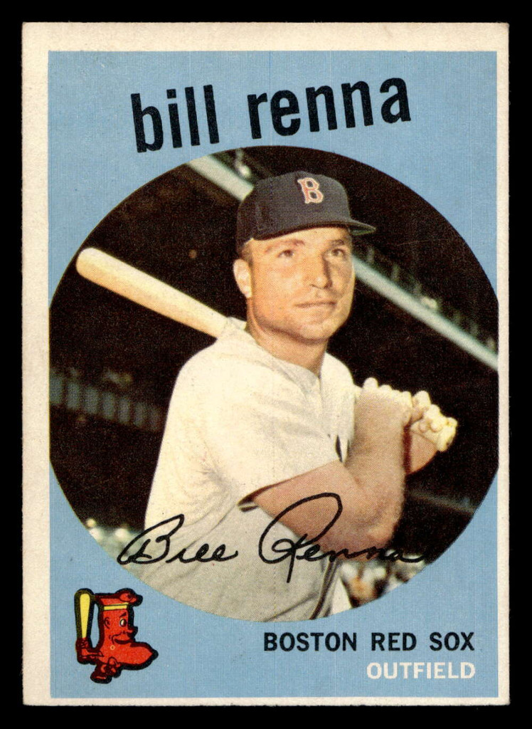 1959 Topps #72 Bill Renna UER Excellent+  ID: 468272
