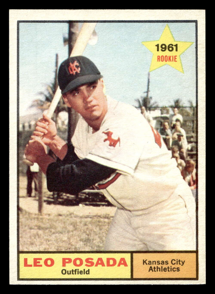 1961 Topps #39 Leo Posada Near Mint+ RC Rookie 