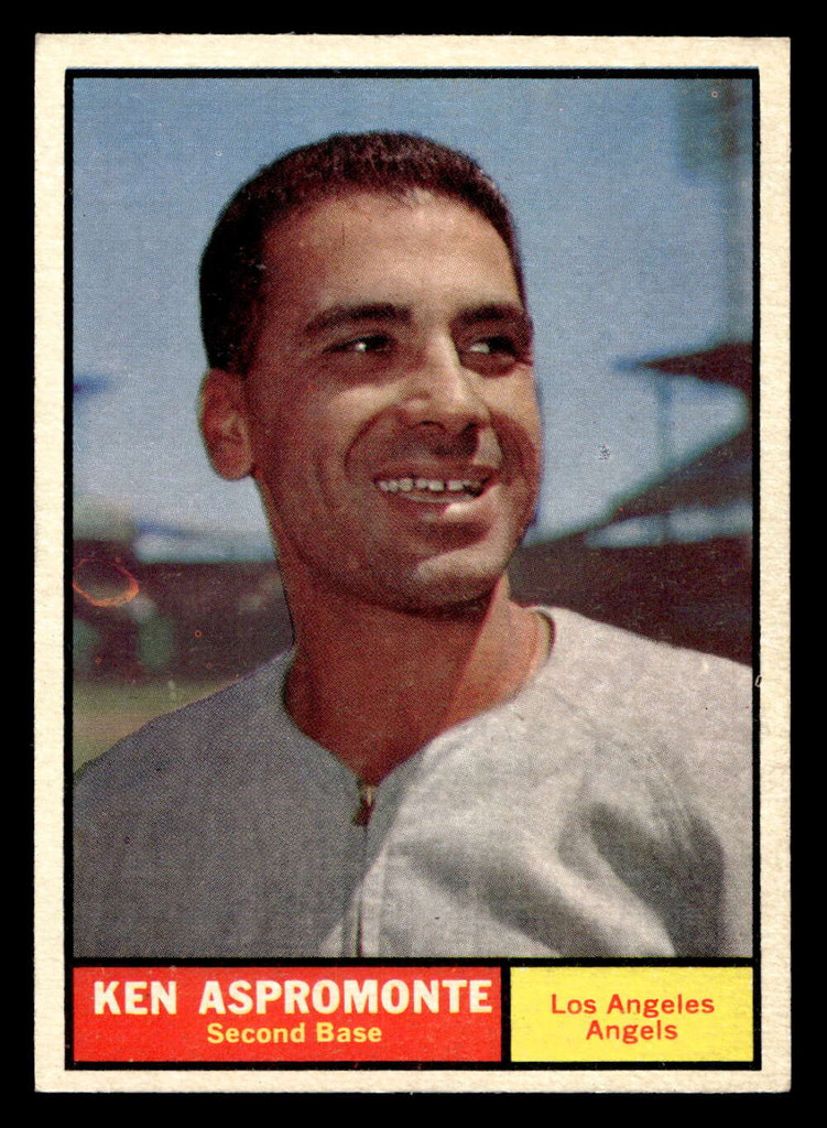 1961 Topps #176 Ken Aspromonte Ex-Mint  ID: 469459