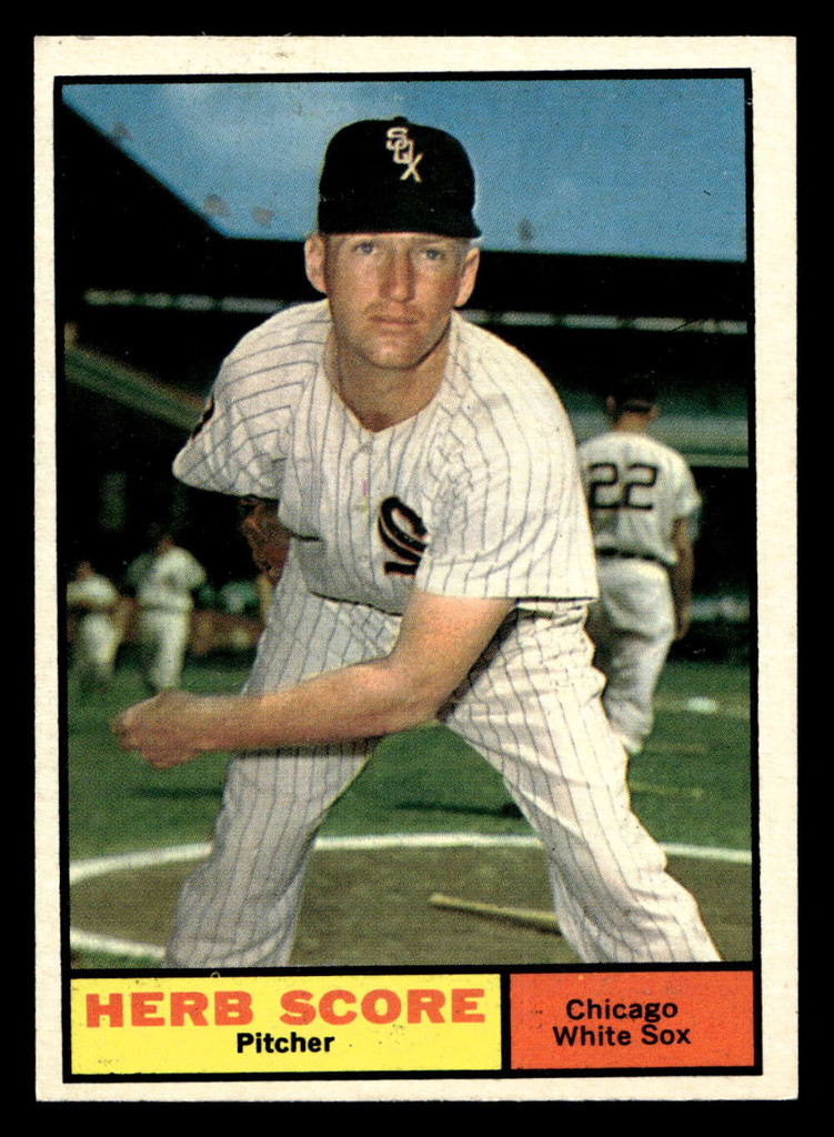 1961 Topps #185 Herb Score Near Mint  ID: 469480