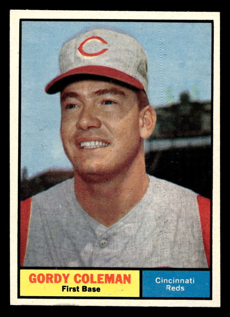 1961 Topps #194 Gordy Coleman Near Mint  ID: 469485