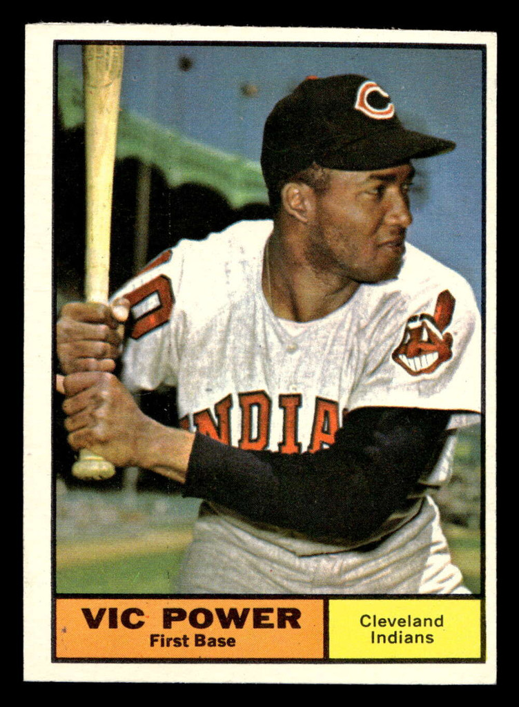 1961 Topps #255 Vic Power UER Near Mint  ID: 469643